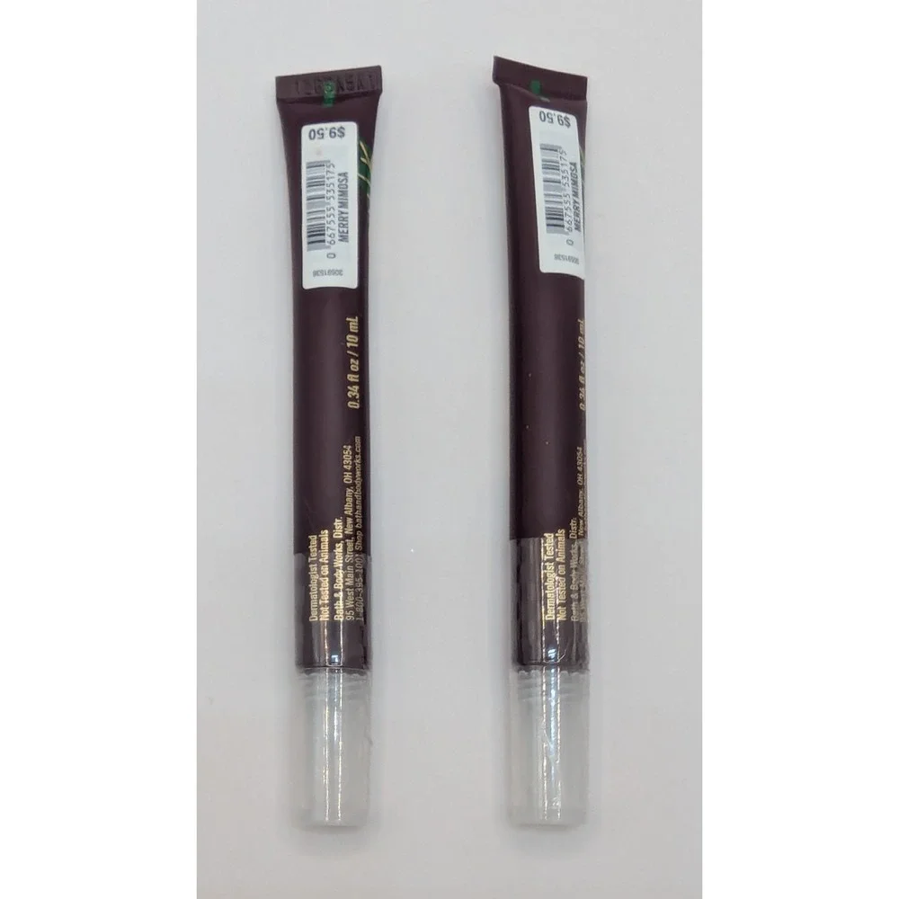 Bath & Body Works Merry Mimosa Lip Gloss x 2 SEALED‎